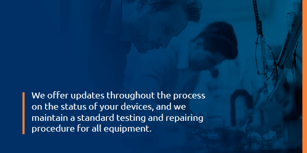 Our Industrial Electronic Repair Process